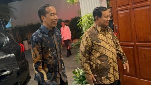 Presiden RI ke-7 Joko Widodo bertemu dengan Presiden RI ke-8 Prabowo Subianto di di Kertanegara, Jakarta, Jumat, 6/12/2024 malam. | Instagram @prabowo