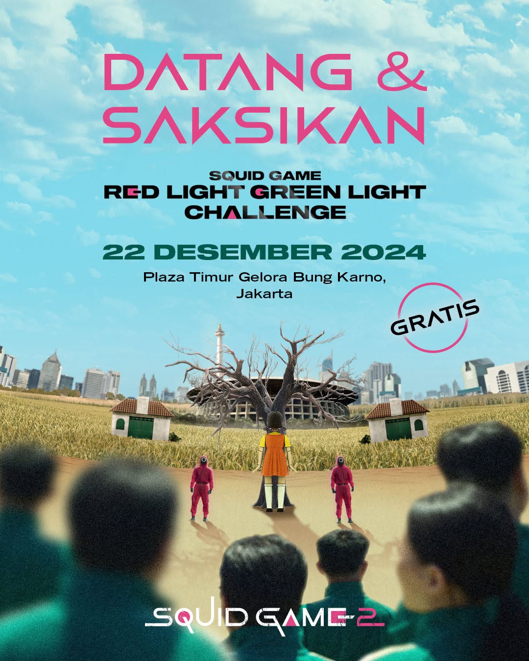 Cara dan Syarat Daftar “Squid Game: Red Light Green Light Challenge”