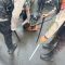 Pria bersajam diamankan Polres Metro Jakarta Barat, di wilayah Cengkareng, Jakarta Barat, Senin 30/12/2024. Ari Kurniansyah/Forum Keadilan