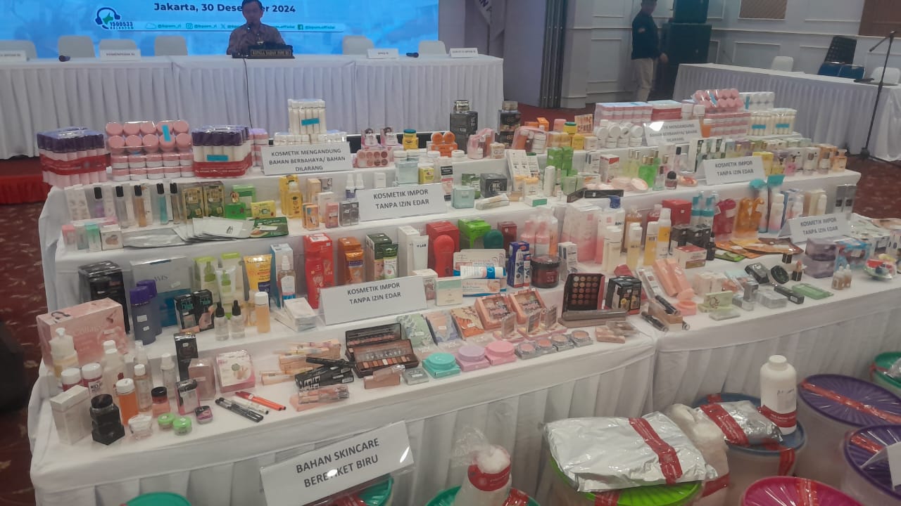 BPOM Sebut Kosmetik Berbahaya Didistribusikan ke Salon Kecantikan