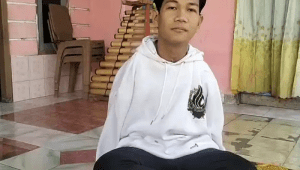 Iwas alias Agus Buntung (22) asal Nusa Tenggara Barat (NTB) tersangka kasus pelecehan seksual | Ist