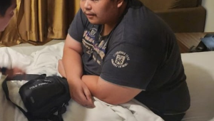 Anak bos toko roti di Jakarta Timur yang viral menganiaya seorang karyawati, George Sugama Halim, ditangkap polisi di sebuah hotel di Sukabumi, Senin, 16/12/2024 | Ist