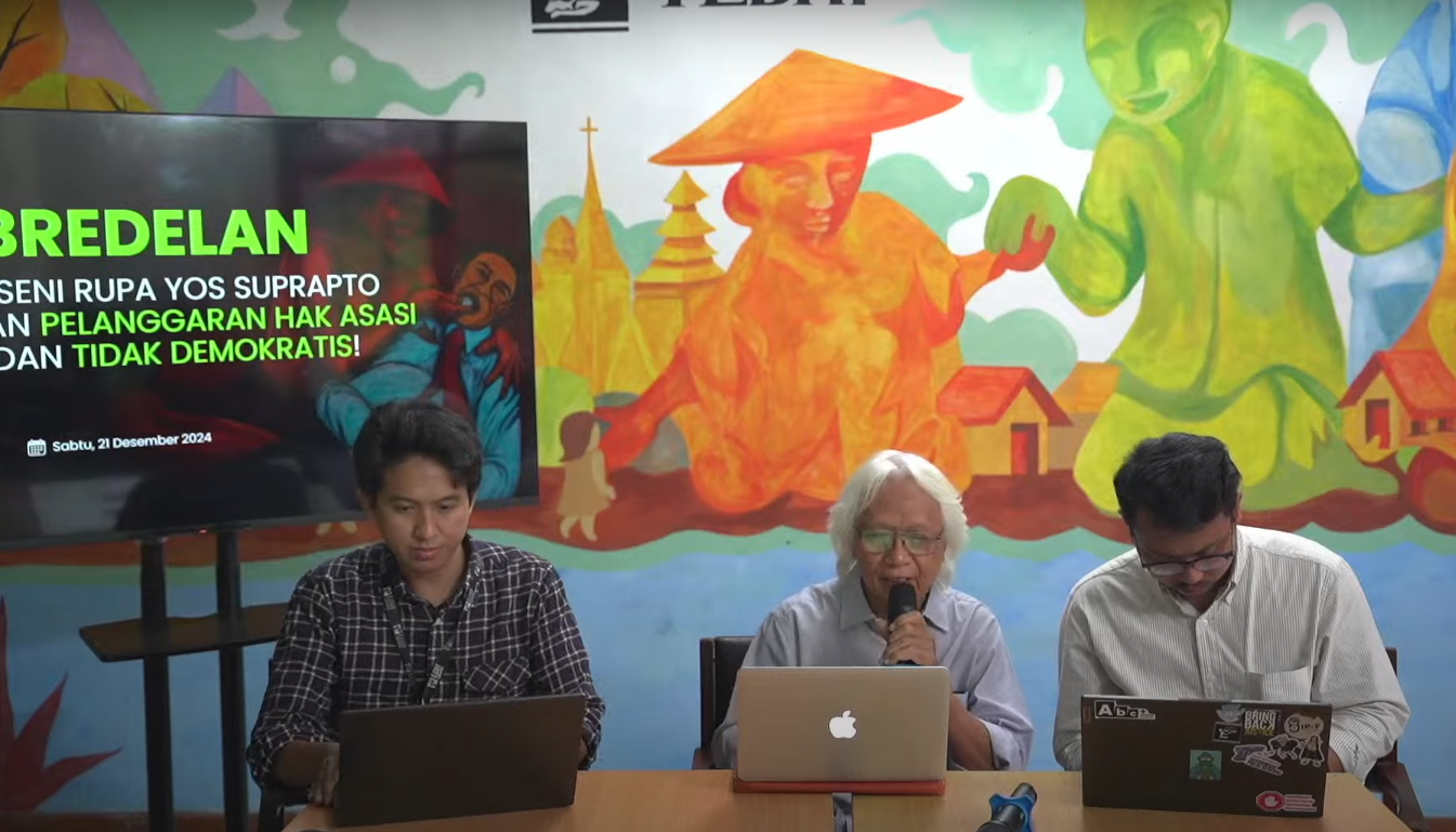 Kronologis Pembatalan Pameran Lukisan Yos Suprapto di Galeri Nasional