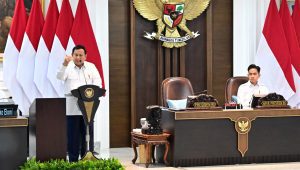 Presiden RI Prabowo Subianto dalam pembukaan Sidang Kabinet Paripurna di Kantor Presiden, Jakarta, Rabu, 22/1/2025. | Dok BPMI Setpres/Rusman