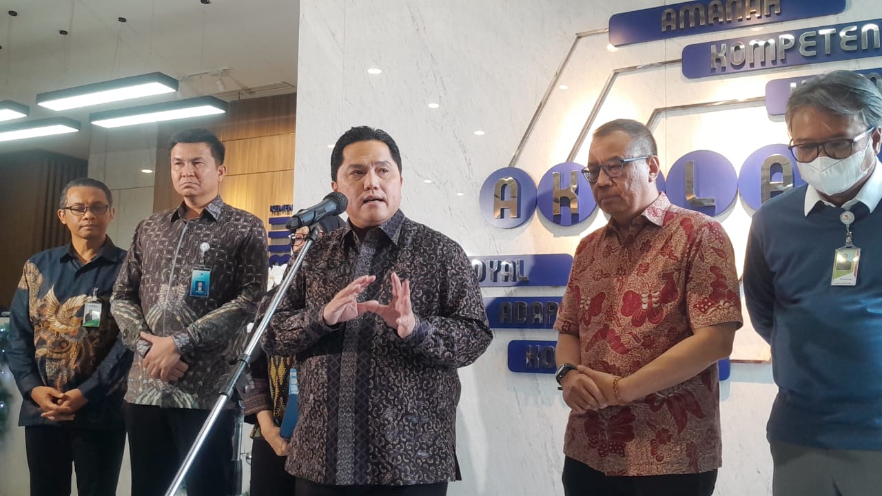 Banyak Pesawat Jatuh, Erick Thohir Periksa Kondisi Maskapai Indonesia