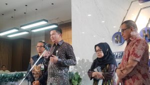 Direktur Utama PT Garuda Indonesia (Persero), Wamildan Tsani Pandjaitan, di Kementerian BUMN, Jakarta Pusat, Kamis, 2/1/2025 | Novia Suhari/Forum Keadilan