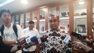Ketua MPR Ahmad Muzani/Sekjen Gerindra di gedung DPR RI, Jakarta Pusat, Senin, 6/1/2025 | Muhammad Reza/Forum Keadilan