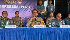 Konferensi Pers terkait Penembakan Bos Rental oleh Oknum Anggota TNI AL di Koarmada RI, Jakarta Pusat, Senin, 6/1/2025 | Novia Suhari/Forum Keadilan