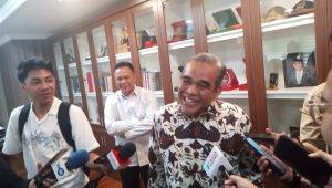 Ketua MPR Ahmad Muzani/Sekjen Gerindra di gedung DPR RI, Jakarta Pusat, Senin, 6/1/2025 | Muhammad Reza/Forum Keadilan