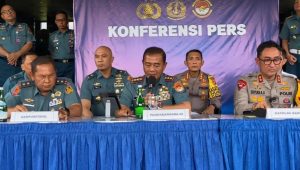 Konferensi Pers terkait Penembakan Bos Rental oleh Oknum Anggota TNI AL di Koarmada RI, Jakarta Pusat, Senin, 6/1/2025 | Novia Suhari/Forum Keadilan