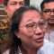Mantan anggota Badan Pengawas Pemilu (Bawaslu) Agustiani Tio Fridelina (ATF) di Gedung Merah Putih KPK, Senin, 6/1/2025| Merinda Faradianti/ Forum Keadilan