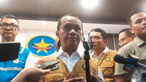 Menteri ESDM, Bahlil Lahadalia, di kantor BPH Migas, Jakarta Selatan, Selasa, 7/1/2025 | Novia Suhari/Forum Keadilan