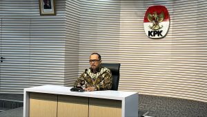 Juru Bicara KPK Tessa Mahardhika Sugiarto di Gedung Merah Putih KPK, Selasa, 7/1/2025| Merinda Faradianti/Forum Keadilan