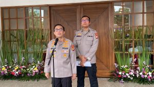 Kabid Humas Polda Metro Jaya, Kombes Pol Ade Ary Syam Indradi saat memberikan keterangan kepada media di, Polda Metro Jaya, Kamis 9/1/2025 | Ari Kurniansyah/Forum Keadilan
