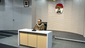 Juru Bicara KPK Tessa Mahardhika Sugiarto di Gedung Merah Putih KPK| Merinda Faradianti/ Forum Keadilan