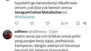 Tagar SeragaCoklat viral di X.