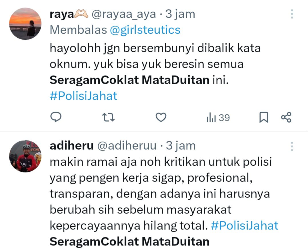 Gara-Gara Kasus Pemerasan DWP, Tagar Seragam Coklat Kembali Trending di X