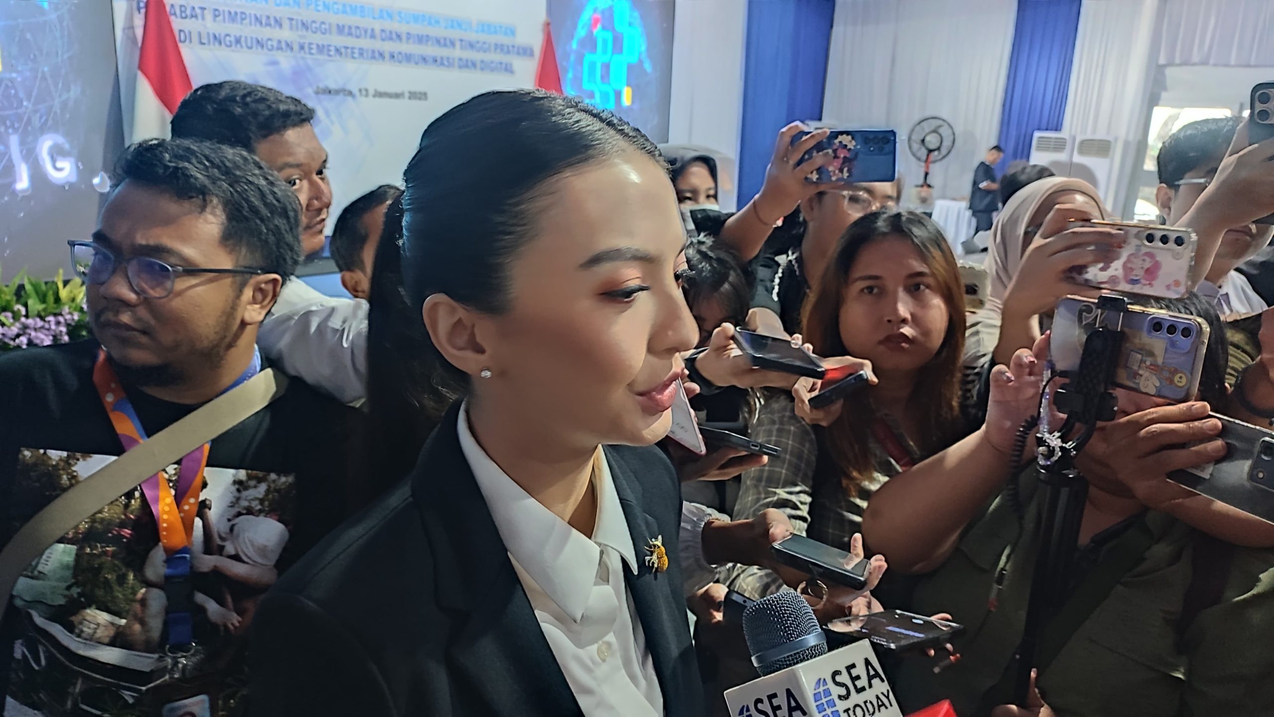 Raline Shah Ungkap Proses Penunjukannya Sebagai Stafsus Komdigi