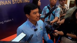 Wakil Menteri Kesehatan RI, Prof. Dante Saksono Harbuwono, di kantor BKKBN, Jakarta Timur, Senin, 13/1/2025 | Novia Suhari/Forum Keadilan