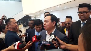 Ketua DPD RI, Sultan Bachtiar Najamudin, di gedung DPR RI, Jakarta Pusat, Selasa, 14/1/2025 | Muhammad Reza/Forum Keadilan