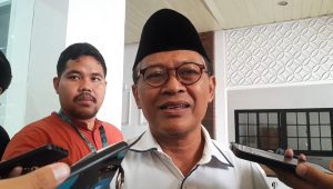 Ketua PBNU, Ahmad Suaedy, di kantor Pusat PBNU, Jakarta Pusat, Selasa, 14/1/2025 | Novia Suhari/Forum Keadilan