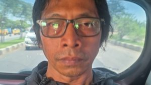Nanang alias Gimbal daat diamankan tim gabungan Subditektorat Reserse Mobile Direktorat Reserse Kriminal Umum Polda Metro Jaya dan Polres Kabupaten Bekasi, Rabu 15/1/2025 | Ist
