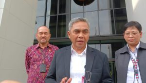 Ketua KPK Setyo Budiyanto usai bertemu dengan Pimpinan Mahkamah Agung di Gedung MA, Rabu, 15/1/2025 | Syahrul Baihaqi/Forum Keadilan