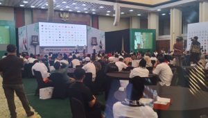 Kegiatan Public Expose Laporan Bantuan Kemanusiaan Membasuh Luka Palestina oleh Baznas di gedung DPR RI, Jakarta Pusat, Rabu, 15/1/2025 | Muhammad Reza/Forum Keadilan
