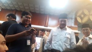 Ketua Badan Amil Zakat Nasional (BAZNAS) Noor Achmad di gedung DPR Ri, Jakarta Pusat, Rabu, 15/1/2025 | Muhammad Reza/Forum Keadilan