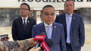 Ketua Harian DPP Partai Gerindra Sufmi Dasco Ahmad di Gedung DPR RI, Jakarta Pusat, Jumat, 17/1/2025. I Muhammad Reza/Forum Keadilan
