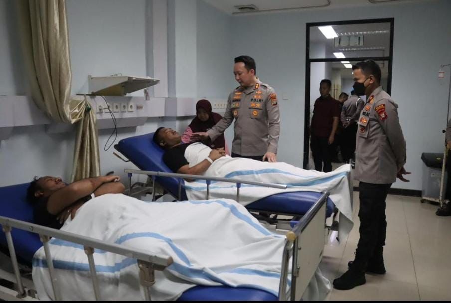 Polisi Disiram Air Keras oleh Pelaku Tawuran di Tangsel