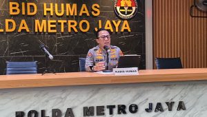 Kabid Humas Polda Metro Jaya, Kombes Pol Ade Ary Syam Indradi, di Polda Metro Jaya, Senin 20/1/2025 | Ari Kurniansyah/Forum Keadilan