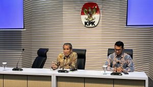 Deputi Pencegahan dan Monitoring KPK Pahala Nainggolan di Gedung Merah Putih KPK, Jakarta Selatan, Selasa, 21/1/2025| Merinda Faradianti/ Forum Keadilan
