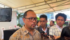 Juru Bicara KPK Tessa Mahardhika Sugiarto di Gedung Merah Putih KPK| Merinda Faradianti/ Forum Keadilan
