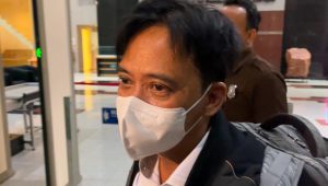 Kepala Balai Pelaksanaan Jalan Nasional (BPJN) Kalimantan Barat Dedy Mandarsyah di Gedung Merah Putih KPK, Kamis, 30/1/2025 | Merinda Faradianti/ Forum Keadilan