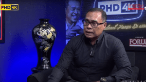 Ahli Hukum Internasional Prof. Hikmahanto Juwana dalam Podcast PHD 4K di Forum Keadilan TV | Dok Forum Keadilan TV
