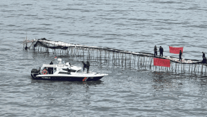Kementerian Kelautan dan Perikanan (KKP) menghentikan kegiatan pemagaran laut tanpa izin di Tangerang, Banten | Dok Kementerian Kelautan dan Perikanan (KKP) RI