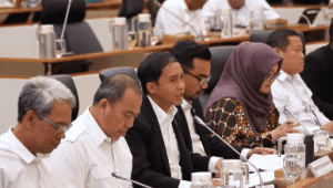 Menteri Kehutanan (Menhut) Raja Juli Antoni dalam Rapat Kerja dengan Komisi IV DPR RI di Gedung Nusantara, Kompleks Parlemen, Senayan, Jakarta Pusat, Kamis, 23/1/2025. | Instagram @rajaantoni