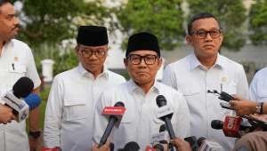 Ketua Umum Partai Kebangkitan Bangsa (PKB), Muhaimin Iskandar (Cak Imin) di Istana kepresidenan Bogor, Jumat, 3/1/2025.| Youtube Sekretariat Presiden