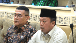 Menteri Agraria dan Tata Ruang/Badan Pertanahan Nasional (ATR/BPN) Nusron Wahid, dalam rapat kerja bersama Komisi II DPR di gedung DPR, Senayan, Jakarta, Kamis, 30/1/2025. | Youtube TVR Parlemen