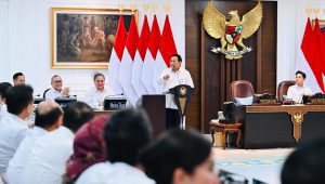Presiden RI Prabowo Subianto dalam pembukaan Sidang Kabinet Paripurna di Kantor Presiden, Jakarta, Rabu, 22/1/2025. | Dok BPMI Setpres/Rusman