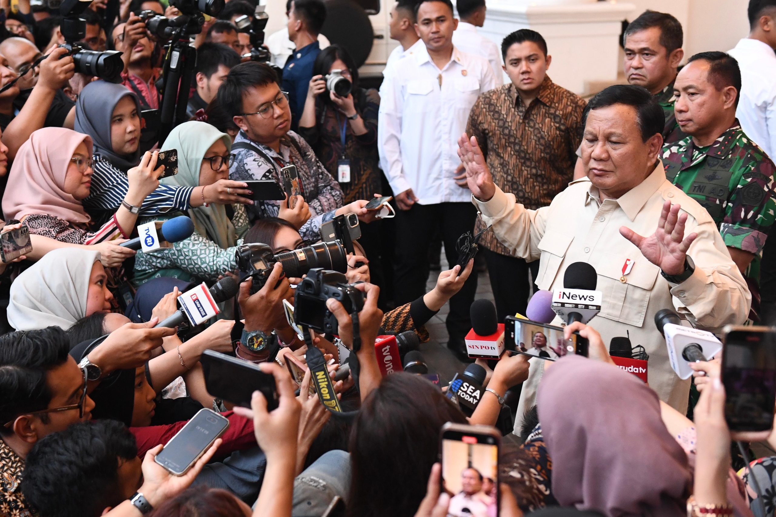 Prabowo Minta Calon Pekerja Migran Indonesia Waspadai Sindikat