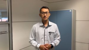 Tim Jubir KPK Budi Prasetyo di Gedung Merah Putih KPK | Merinda Faradianti/ Forum Keadilan