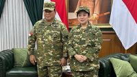 Ketua DPP PDI Perjuangan sekaligus Ketua DPR RI Puan Maharani bersama Presiden Prabowo Subianto di Akademi Militer (Akmil), Magelang, Jawa Tengah, Kamis, 27/2/2025 | X @puanmaharani_ri