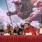 Konferensi pers PDI Perjuangan di Kantor DPP PDI Perjuangan, Menteng, Jakarta Pusat, Kamis, 20/2/2025. | Charlie Adolf Lumban Tobing/Forum Keadilan