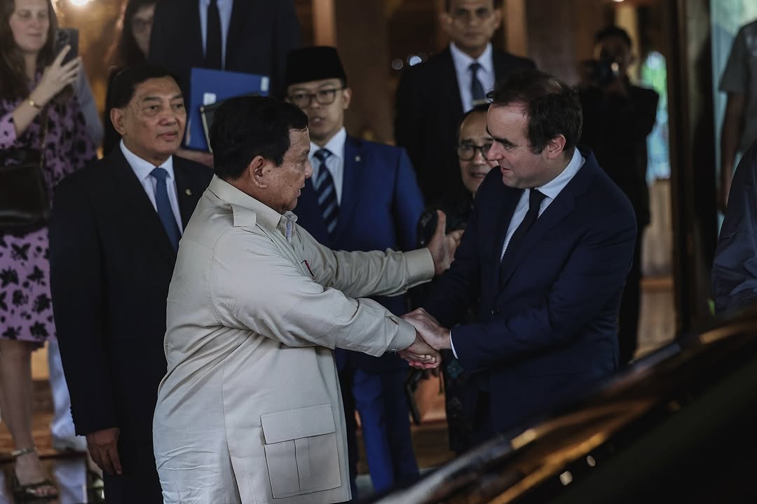 Prabowo Terima Kunjungan Menhan Prancis Sebastian Lecornu, Bahas Tantangan Dunia