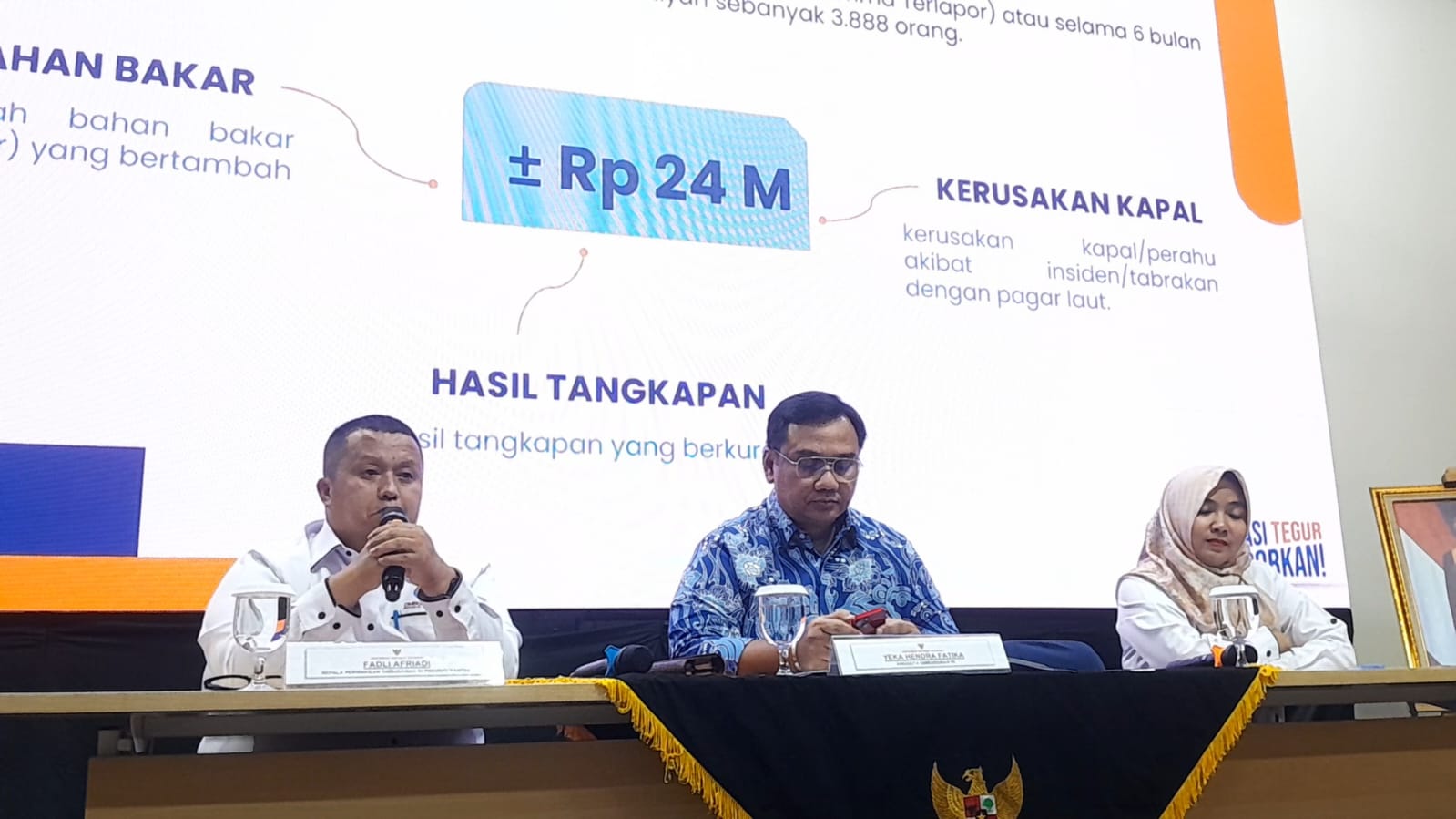 Ombudsman Sebut Pagar Laut di Tangerang Rugikan Nelayan Rp24 Miliar