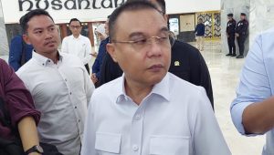 Ketua Harian Partai Gerindra, Sufmi Dasco Ahmad, di Gedung DPR RI, Jakarta Pusat, Kamis 6/2/2025 | Muhammad Reza/Forum Keadilan