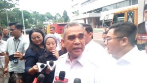 Sekretaris Jenderal Partai Gerindra, Ahmad Muzani di Gedung DPR RI, Jakarta Pusat, Kamis, 6/2/2025 | Muhammad Reza/Forum Keadilan