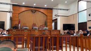 Saksi kunci mantan anggota Bawaslu Agustiani Tio Fridelina di sidang gugatan praperadilan Sekjen PDI Perjuangan Hasto Kristiyanto di Pengadilan Negeri (PN) Jakarta Selatan, Jumat, 7/2/2025| Merinda Faradianti/Forum Keadilan